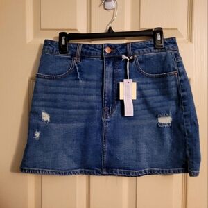 COPY - Denim mini shirt